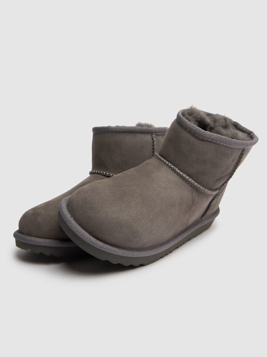 Luisaviaroma Stivali Classic Mini II In Shearling