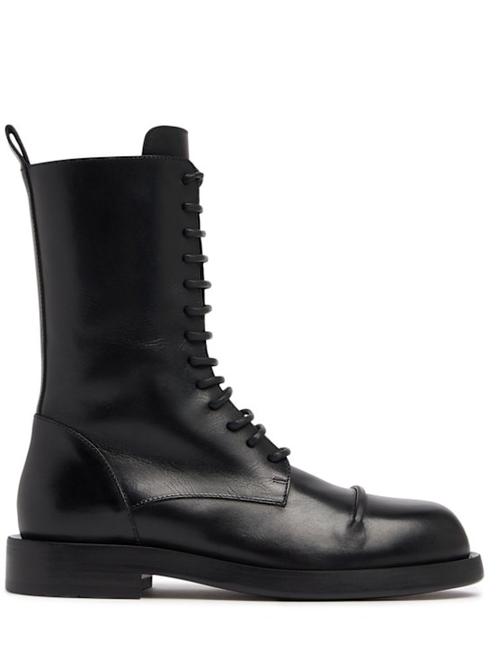 Luisaviaroma Stivali combat Gillian in pelle 35mm