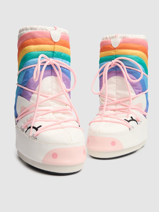 Luisaviaroma Stivali Da Neve Alti Icon In Nylon