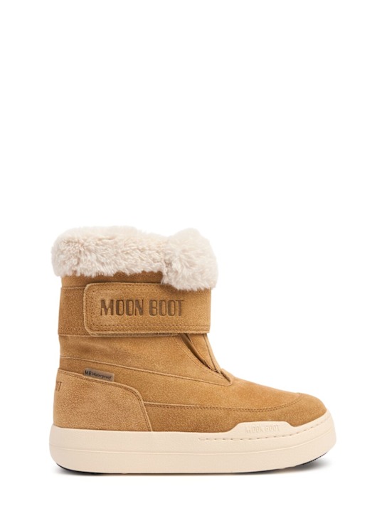 Luisaviaroma Stivali da neve in camoscio con strap