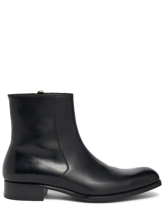 Luisaviaroma Stivali Elkan in pelle con zip