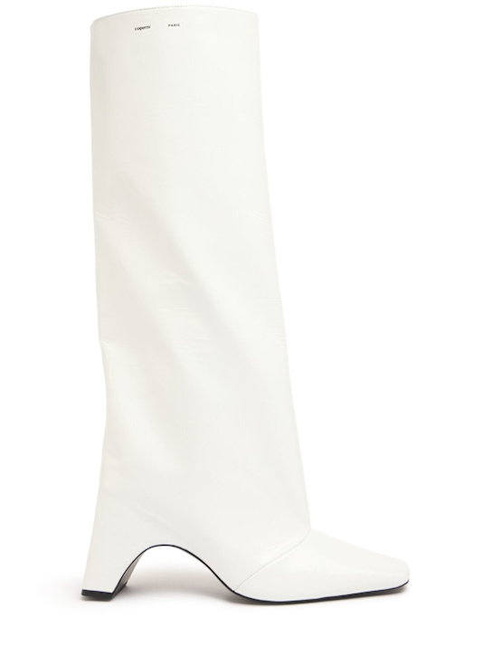 Luisaviaroma Stivali Gloss Bridge in pelle 85mm