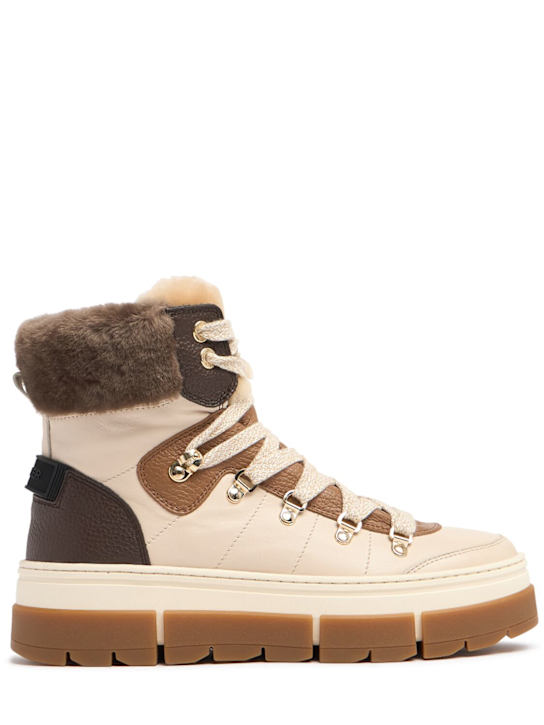 Luisaviaroma Stivali hiking Vaduz S4 in pelle