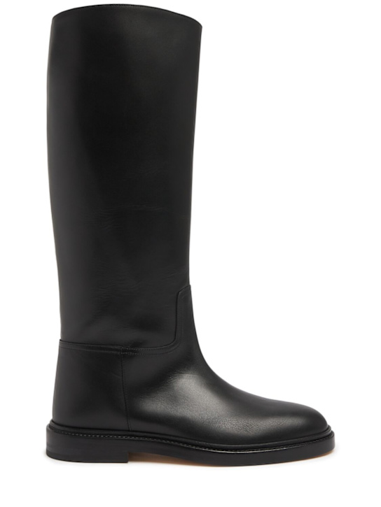 Luisaviaroma Stivali in pelle 20mm