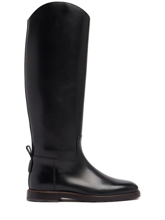 Luisaviaroma Stivali in pelle 20mm