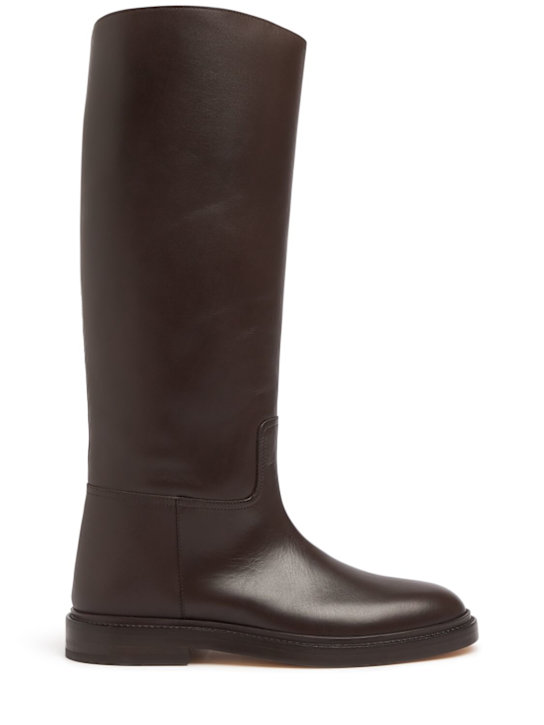 Luisaviaroma Stivali in pelle 20mm