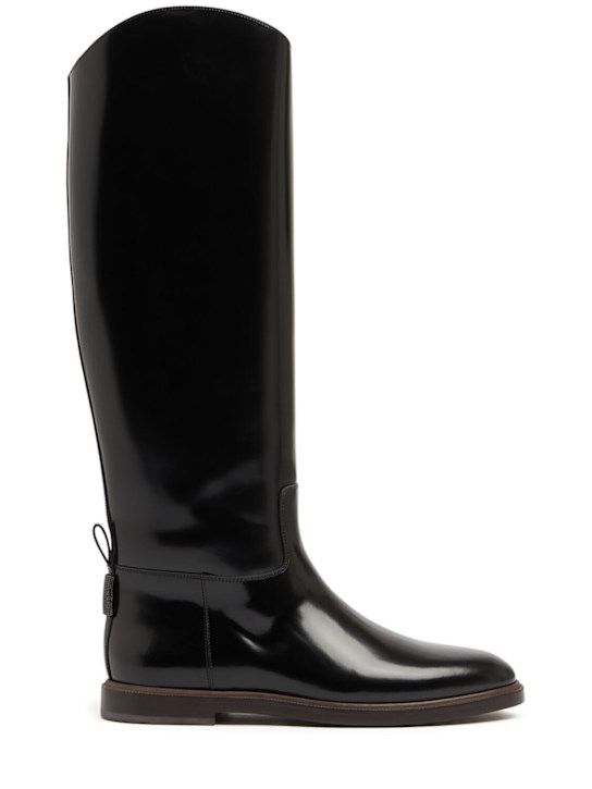 Luisaviaroma Stivali in pelle 30mm