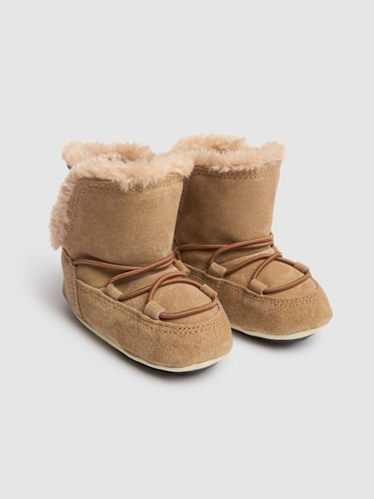 Luisaviaroma Stivali Neonato In Camoscio