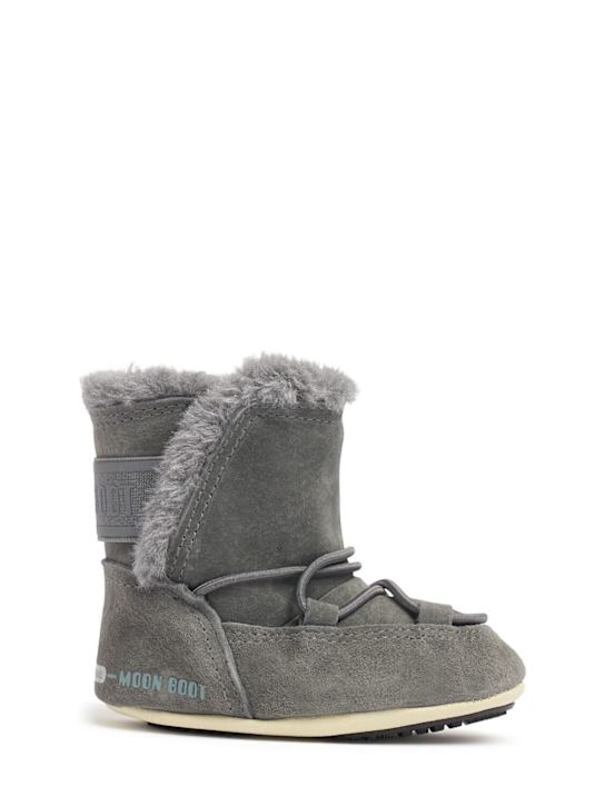 Luisaviaroma Stivali neonato in camoscio
