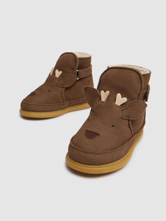 Luisaviaroma Stivali Stag In Pelle / Orecchie