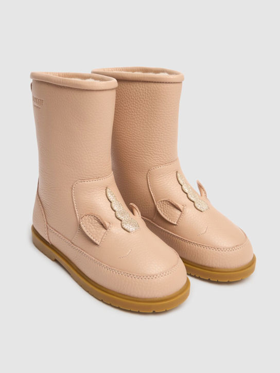 Luisaviaroma Stivali Unicorn In Pelle / Orecchie