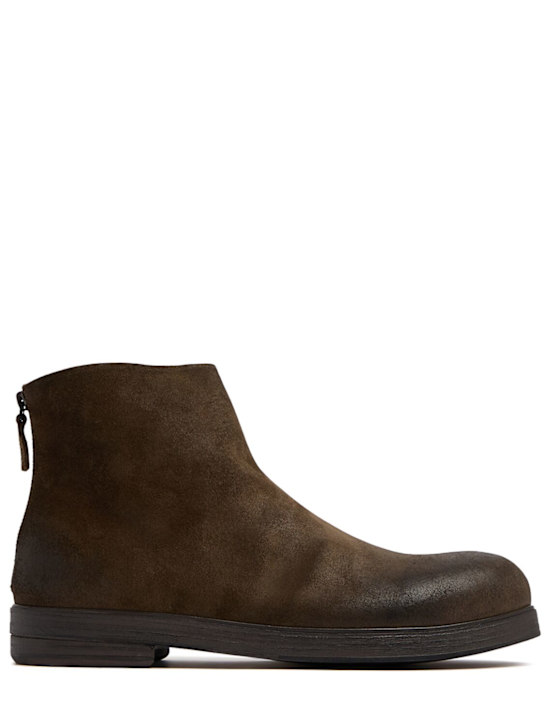 Luisaviaroma Stivali Zucca Zeppa in pelle