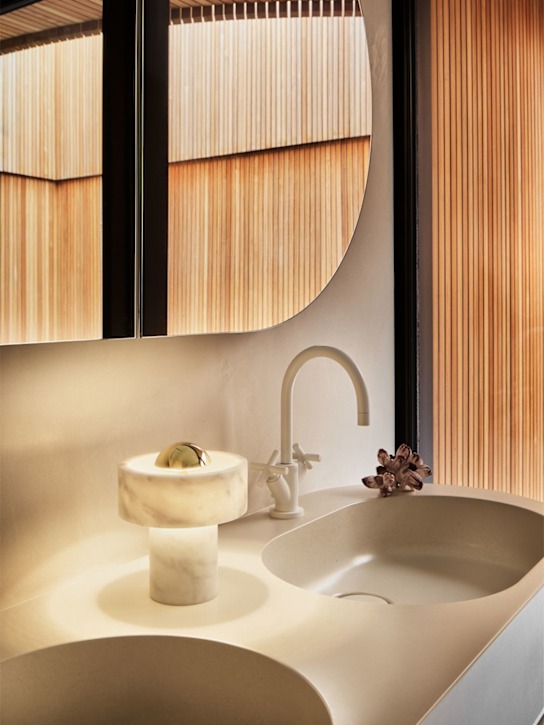 Luisaviaroma Stone Portable LED Table Lamp