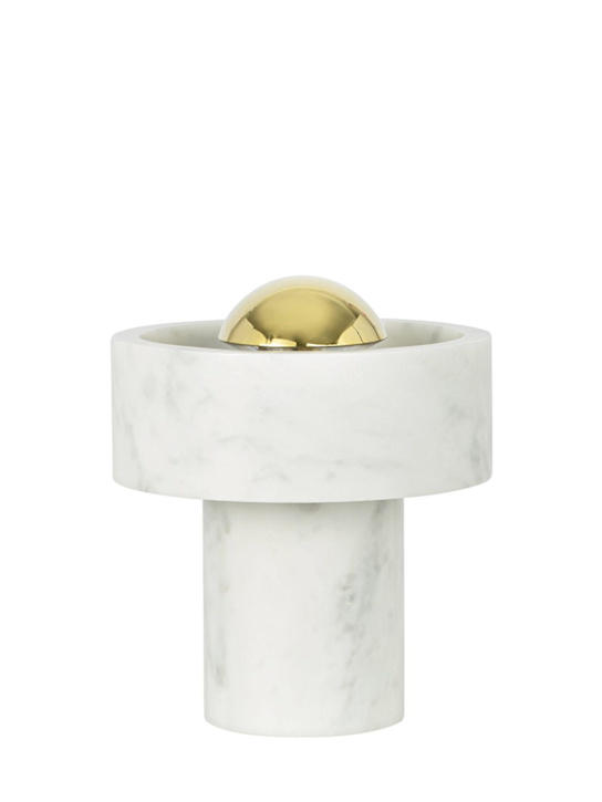 Luisaviaroma Stone portable LED table lamp