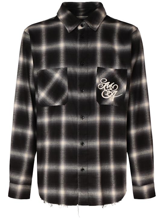 Luisaviaroma Swirl flannel shirt
