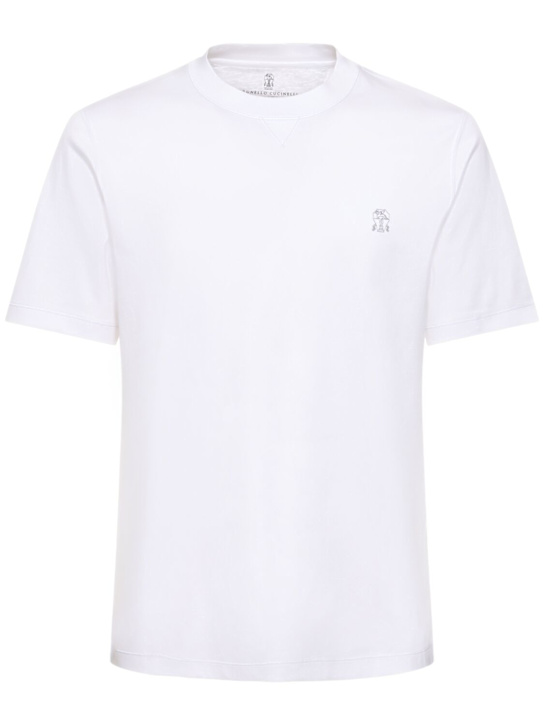 Luisaviaroma T-shirt Brunello Cucinelli in cotone