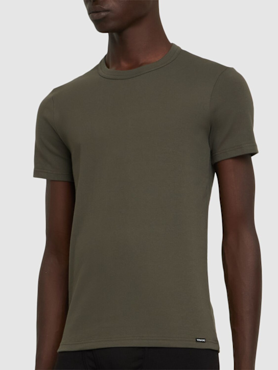 Luisaviaroma T-shirt Girocollo In Jersey Di Cotone