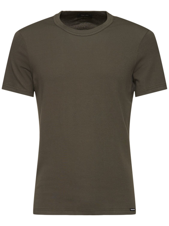Luisaviaroma T-shirt girocollo in jersey di cotone