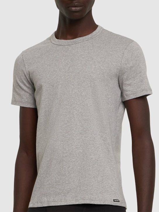 Luisaviaroma T-shirt Girocollo In Jersey Di Cotone