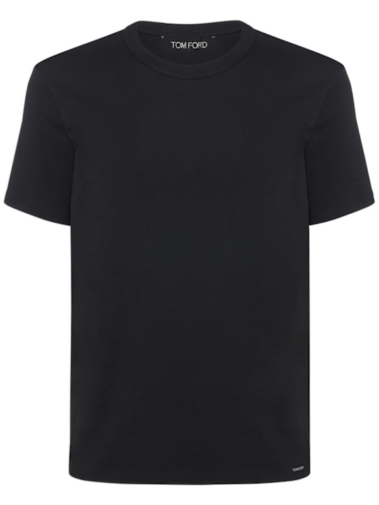 Luisaviaroma T-shirt girocollo in jersey di cotone