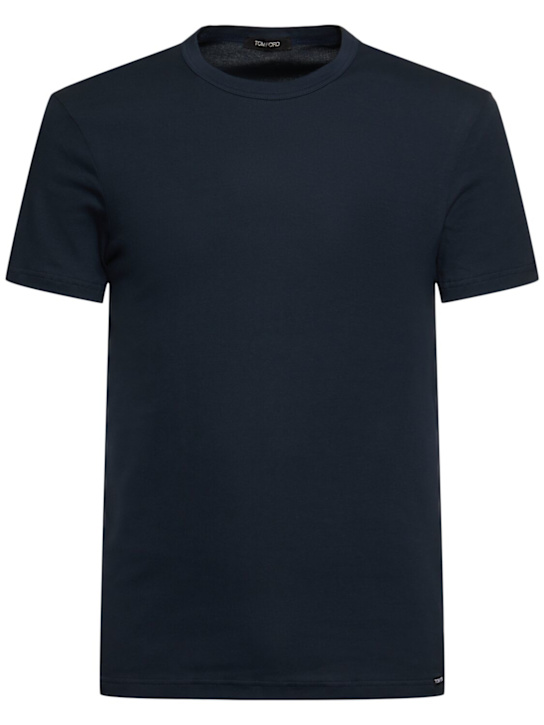 Luisaviaroma T-shirt girocollo in jersey di cotone