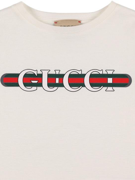Luisaviaroma T-shirt In Cotone Con Logo Gucci
