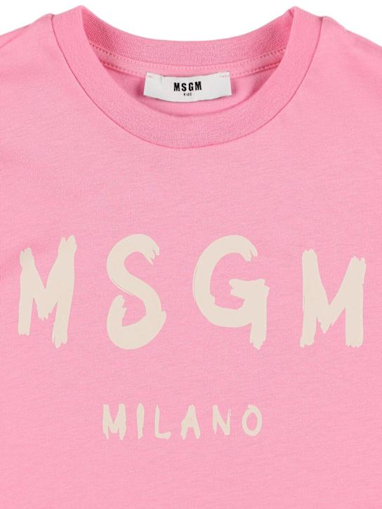 Luisaviaroma T-shirt In Jersey Di Cotone Con Logo
