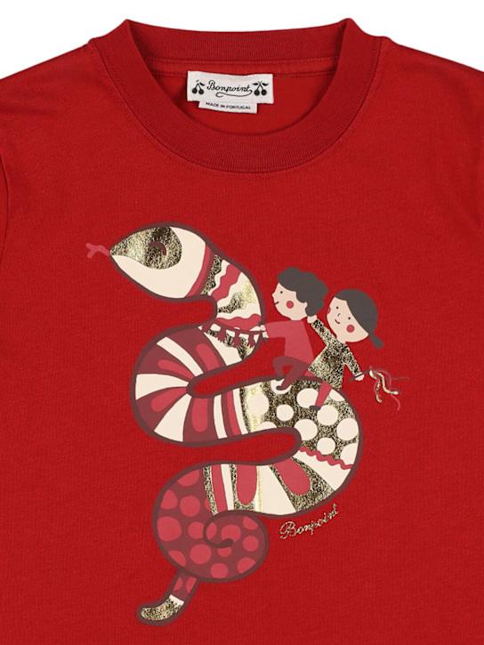 Luisaviaroma T-shirt In Jersey Di Cotone Stampato