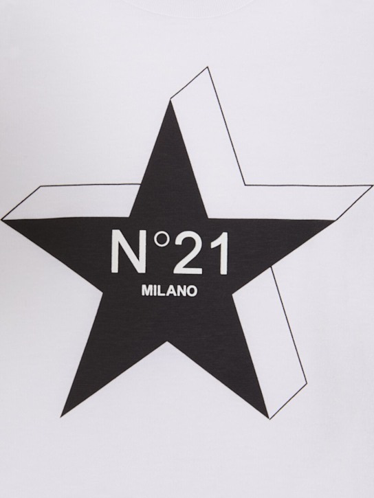 Luisaviaroma T-shirt In Jersey Di Cotone Stampato