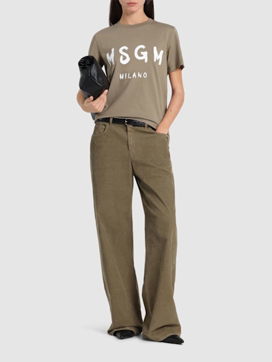 Luisaviaroma T-shirt In Jersey Di Cotone
