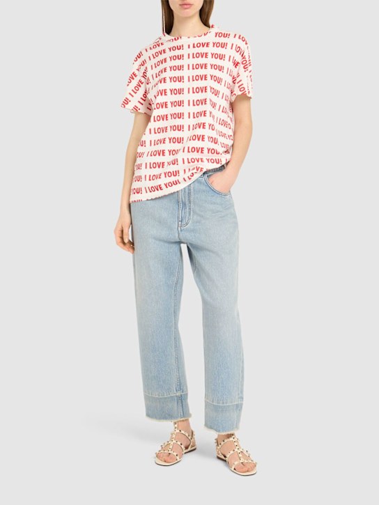 Luisaviaroma T-shirt In Jersey Stampato