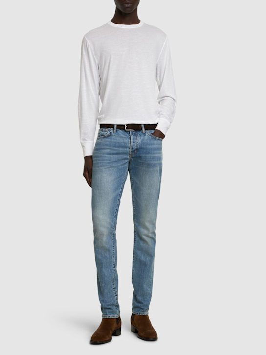 Luisaviaroma T-shirt In Lyocell E Cotone