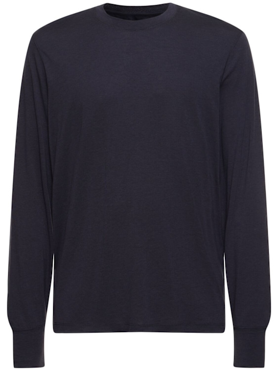 Luisaviaroma T-shirt in lyocell e cotone