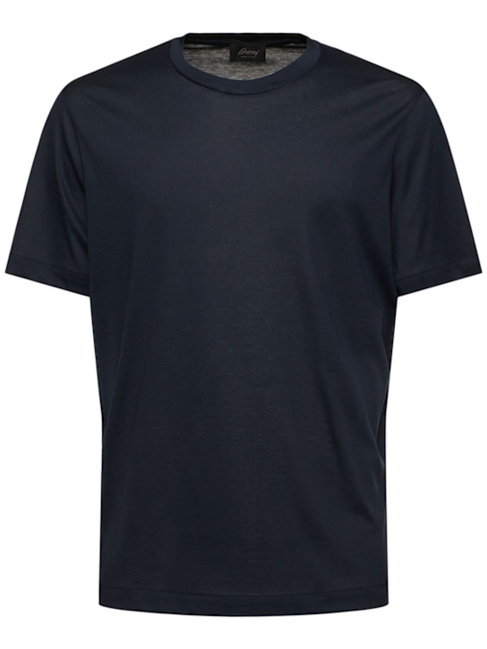Luisaviaroma T-shirt in seta e cotone