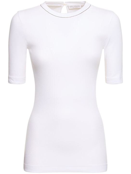 Luisaviaroma T-shirt maniche 3/ 4 in jersey