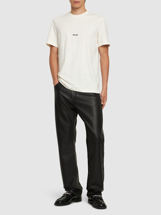 Luisaviaroma T-shirt Regular Fit MSGM