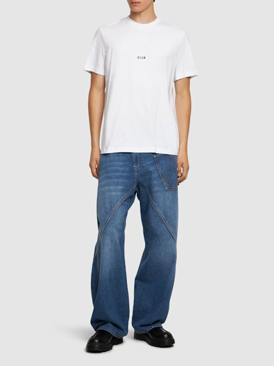 Luisaviaroma T-shirt Regular Fit MSGM