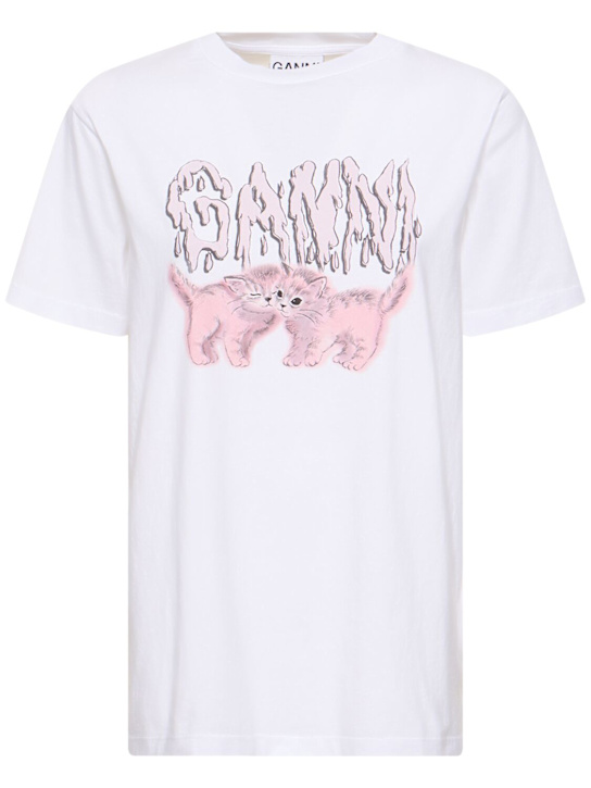 Luisaviaroma T-shirt relaxed fit Cats in jersey