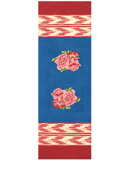 Luisaviaroma Tappetino doppio Nina Rose Blue
