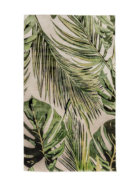 Luisaviaroma Tappeto Palms in seta fatto a mano
