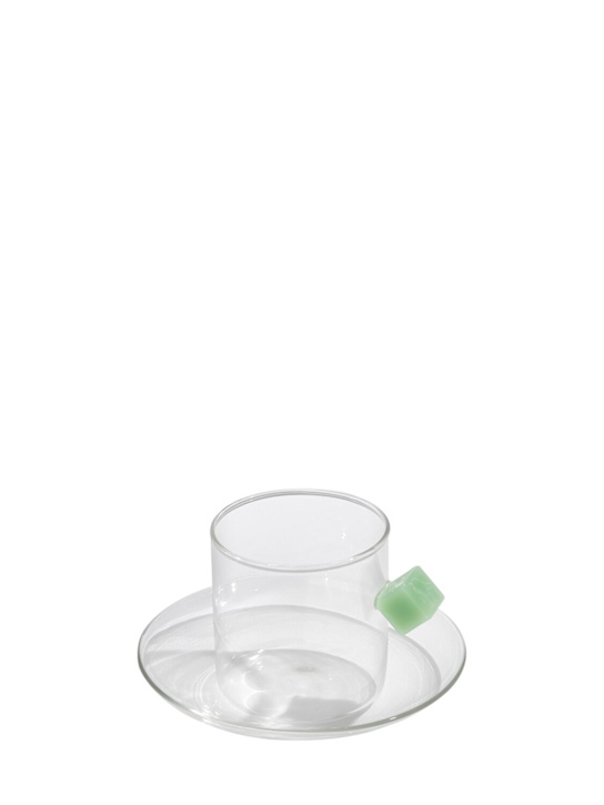 Luisaviaroma Tazza e piattino Cube