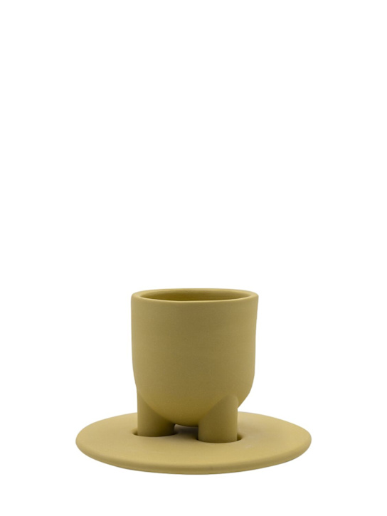 Luisaviaroma Tazza e piattino in ceramica