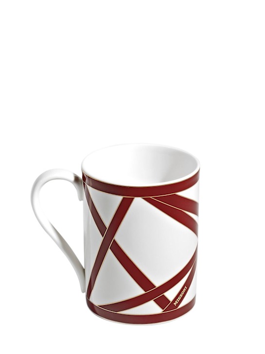 Luisaviaroma Tazza Nastri Bordeaux