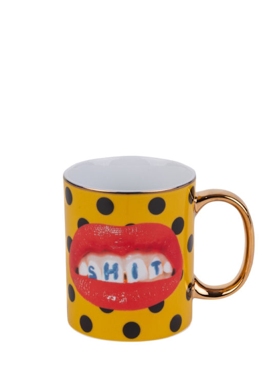 Luisaviaroma Tazza Shit in porcellana