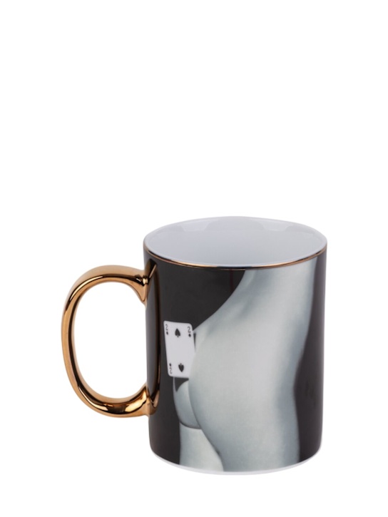 Luisaviaroma Tazza Two of Spades in porcellana