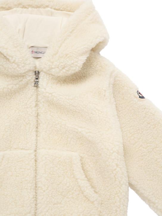 Luisaviaroma Tech Teddy Hooded Zip-up Jacket