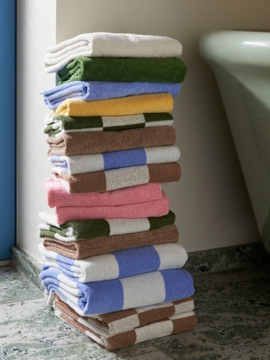 Luisaviaroma Telo Bagno In Cotone Check