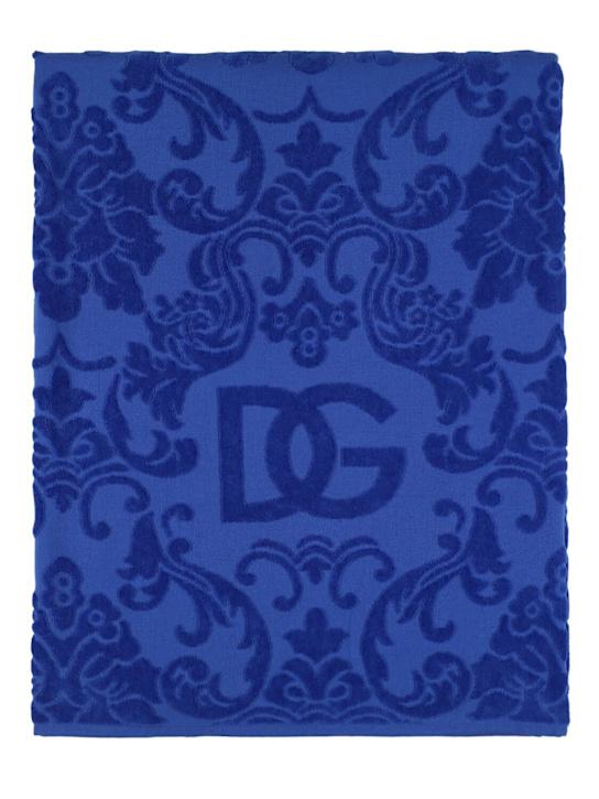 Luisaviaroma Telo da spiaggia in cotone jacquard