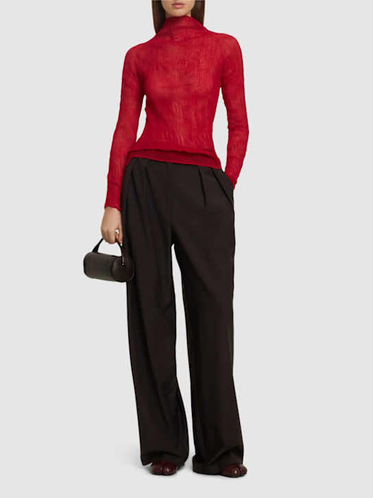 Luisaviaroma Top A Maniche Lunghe Chiffon Twist 2