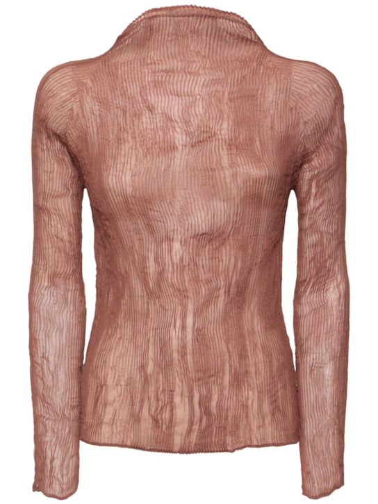 Luisaviaroma Top a maniche lunghe Chiffon Twist 2